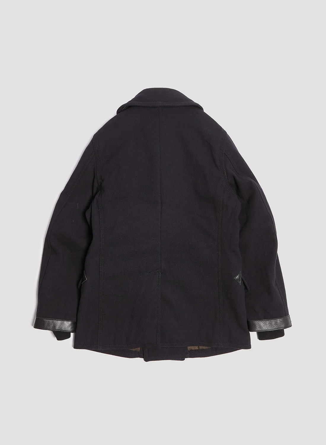 40's US Navy P-Coat in Dark Navy sold by Nigel Cabourn product image thumbnail 3