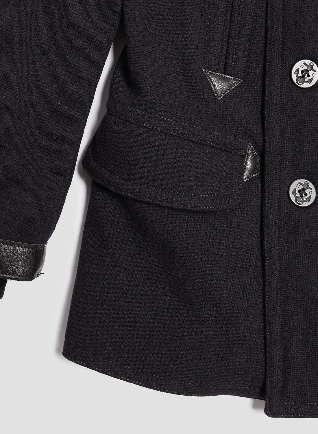 40's US Navy P-Coat in Dark Navy sold by Nigel Cabourn product image thumbnail 4