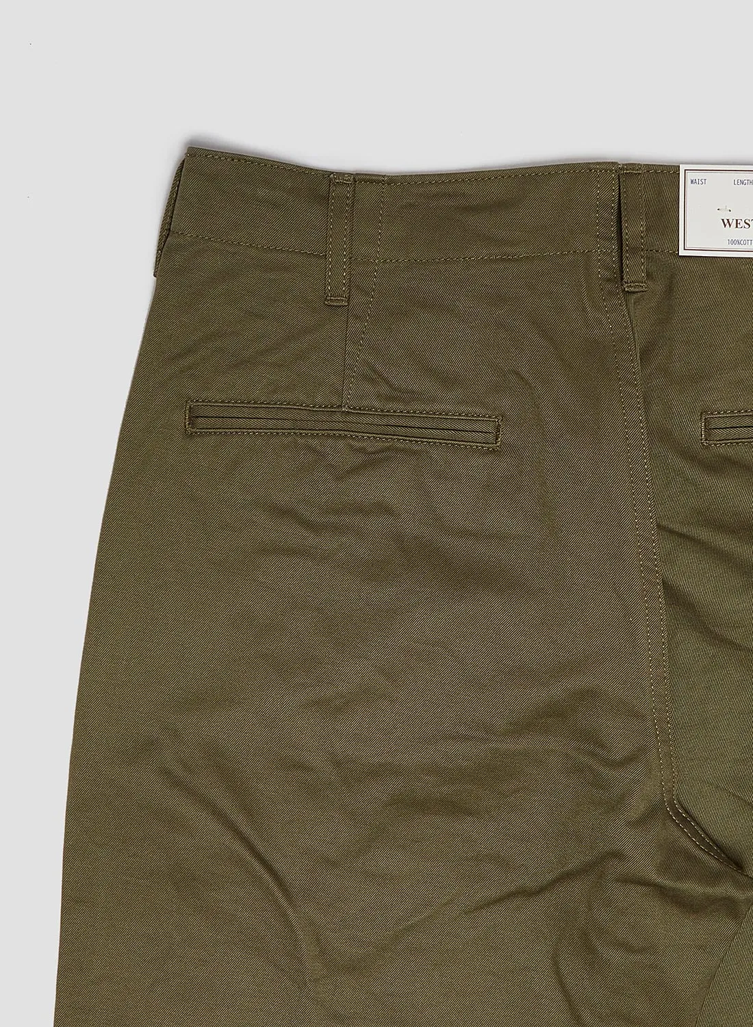 FOB Factory Narrow U.S Trousers Olive sold by Nigel Cabourn product image thumbnail 5