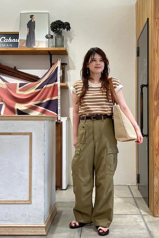 [Styling]Nigel Cabourn WOMAN THE ARMY GYM TOKYU PLAZA GINZA STORE 2025.7.31 sold by Nigel Cabourn