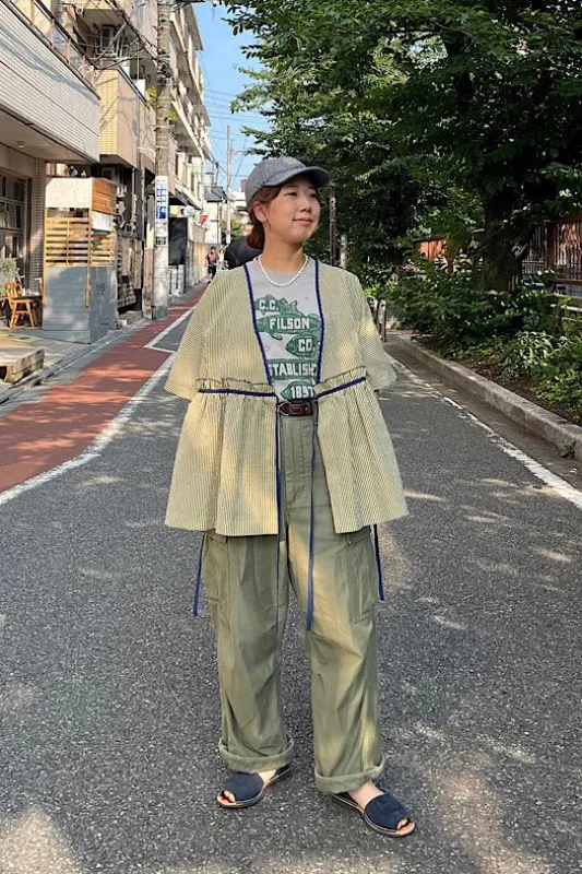 [Styling]Nigel Cabourn WOMAN THE ARMY GYM NAKAMEGURO STORE 2025.7.12 made by Nigel Cabourn