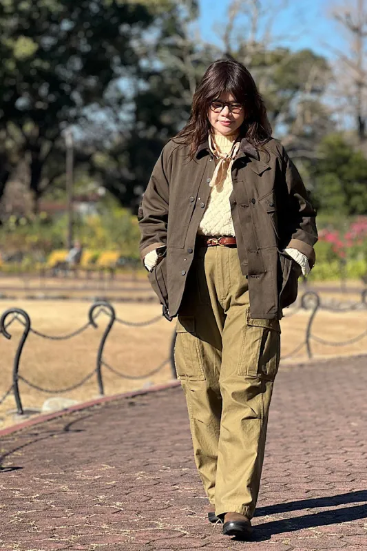 [Styling] Nigel Cabourn WOMAN THE ARMY GYM GINZA NOVO STORE 2026.1.11 made by Nigel Cabourn