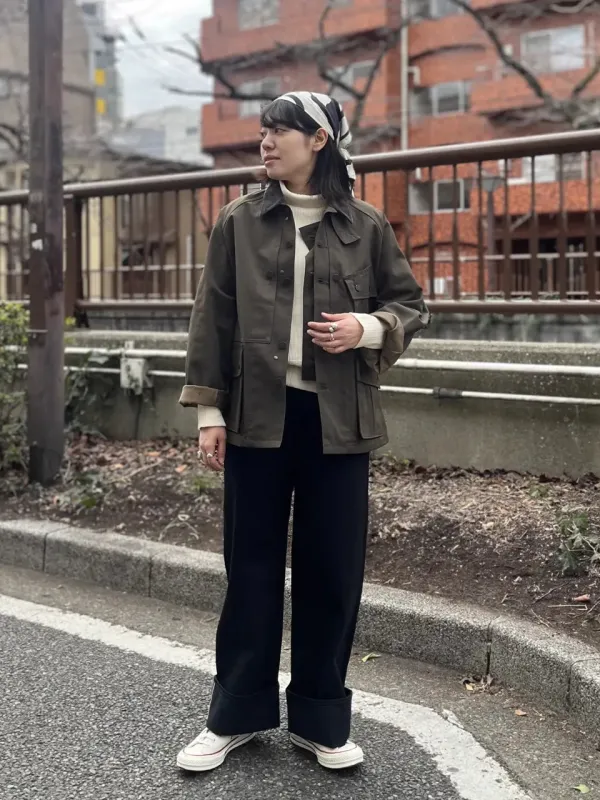 [Styling]Nigel Cabourn WOMAN THE ARMY GYM NAKAMEGURO STORE 2026.01.29 made by Nigel Cabourn