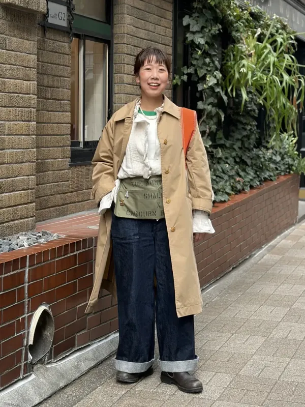 [Styling] Nigel Cabourn WOMAN THE ARMY GYM GINZA NOVO STORE 2026.2.18 sold by Nigel Cabourn