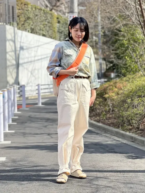 [Styling]Nigel Cabourn WOMAN THE ARMY GYM NAKAMEGURO STORE 2026.2.24 sold by Nigel Cabourn