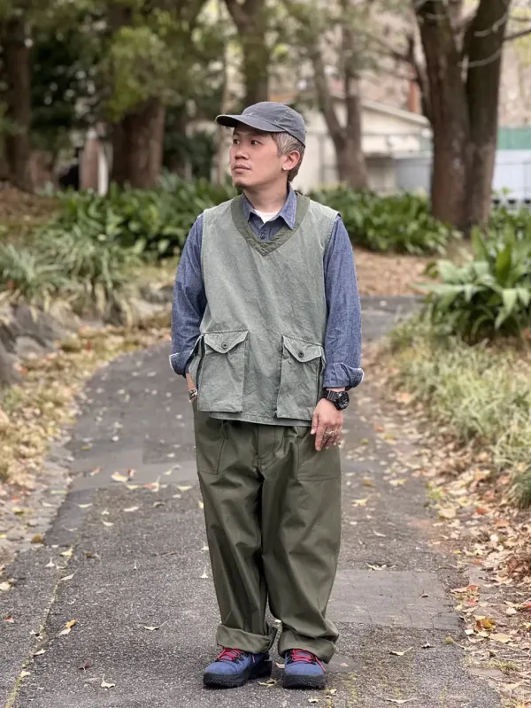 [Styling]Nigel Cabourn THE ARMY GYM HANKYU MENS TOKYO STORE 2026.3.20 made by Nigel Cabourn
