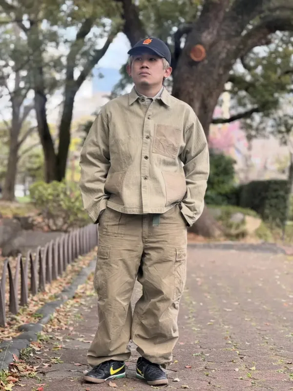 [Styling]Nigel Cabourn THE ARMY GYM HANKYU MENS TOKYO STORE 2026.3.27 made by Nigel Cabourn