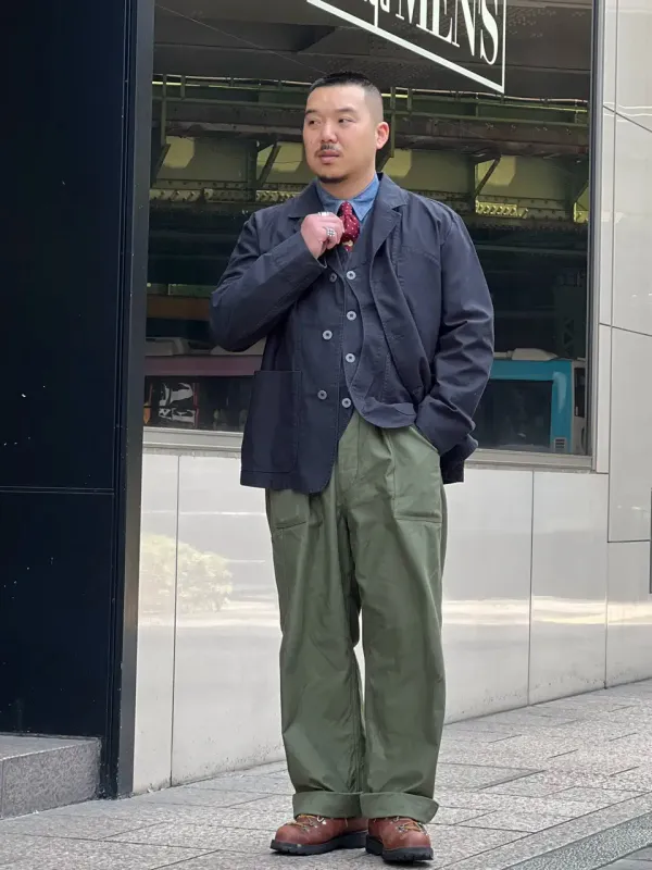 [Styling]Nigel Cabourn THE ARMY GYM HANKYU MENS TOKYO STORE 2026.3.30 made by Nigel Cabourn