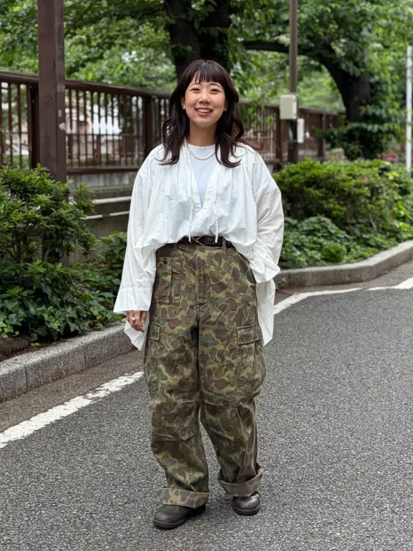 [Styling]Nigel Cabourn WOMAN THE ARMY GYM NAKAMEGURO STORE 2026.4.29 made by Nigel Cabourn