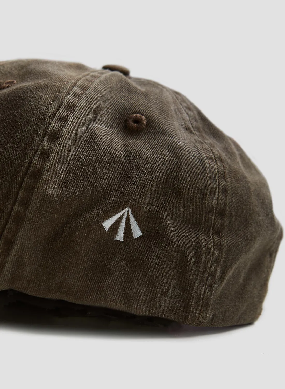 Vintage 6 Panel Cap in Washed Brown sold by Nigel Cabourn product image thumbnail 2