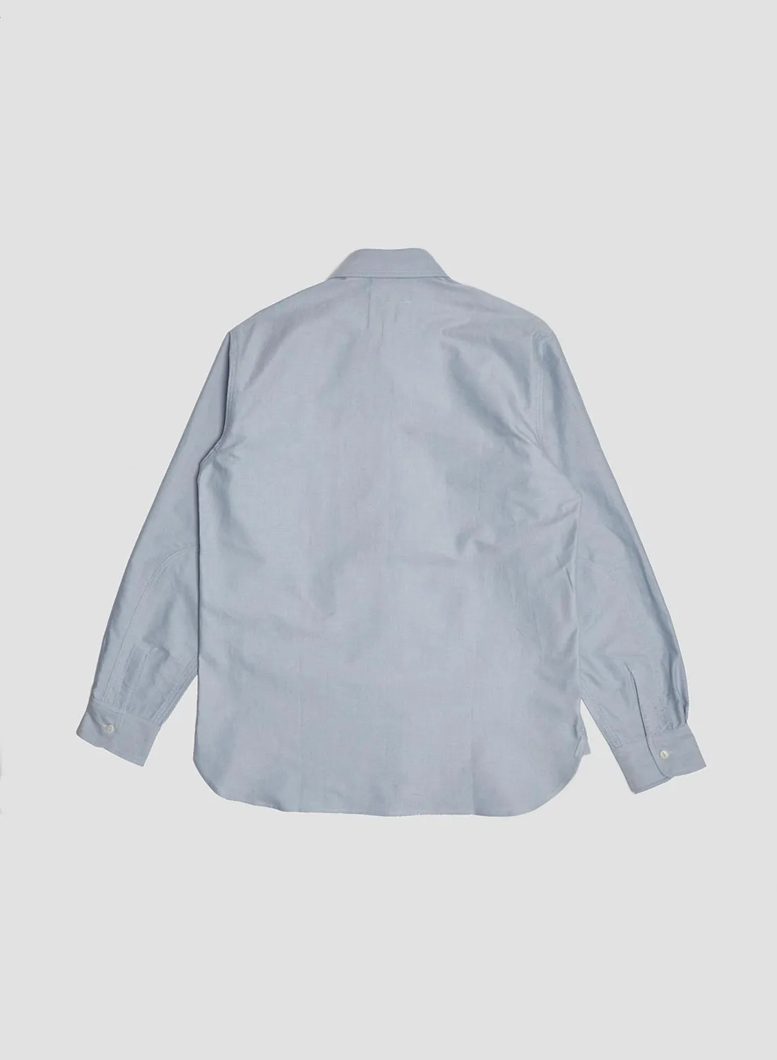 Utility Oxford Work Shirt in Blue sold by Nigel Cabourn product image thumbnail 3