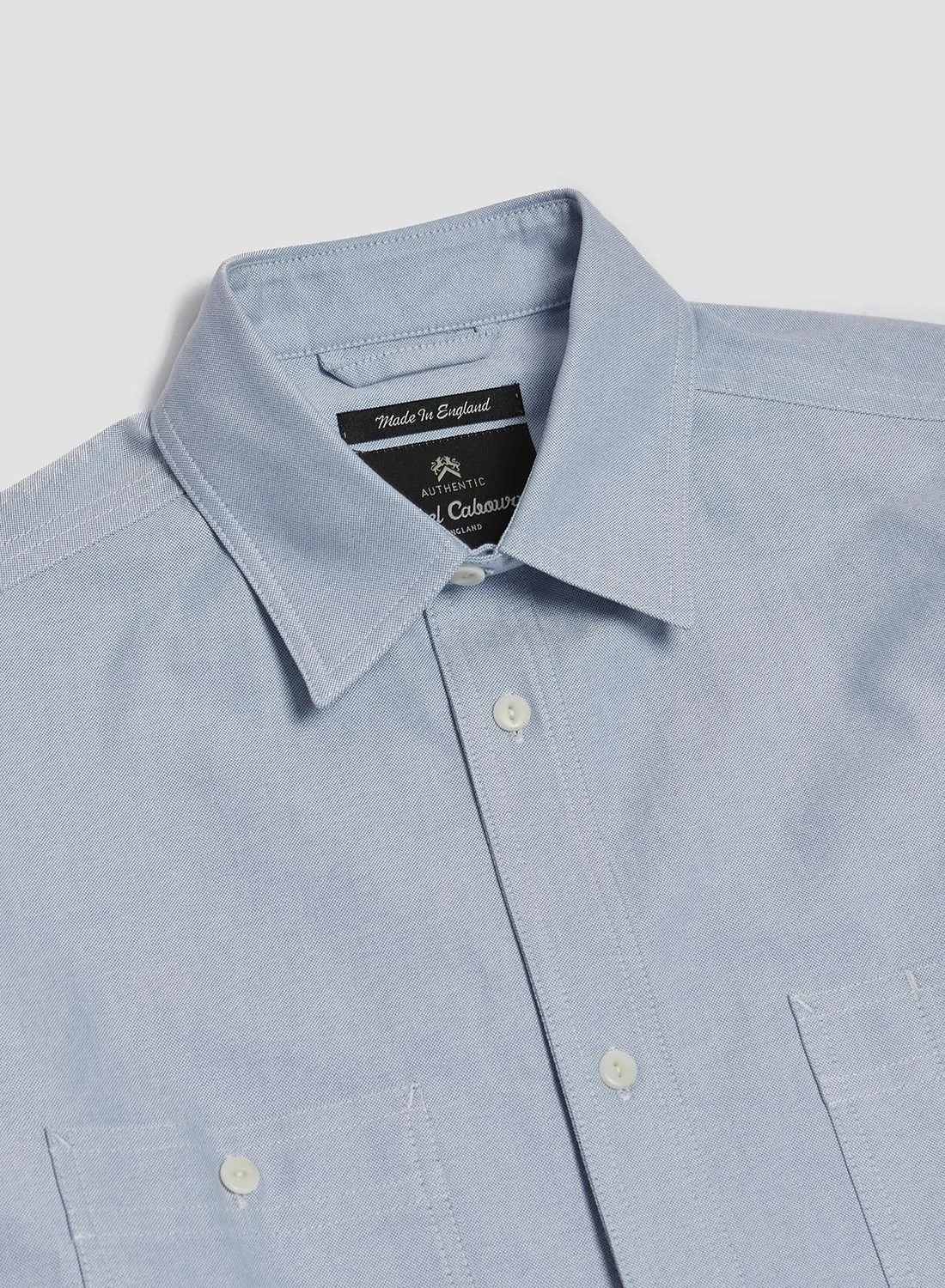 Utility Oxford Work Shirt in Blue sold by Nigel Cabourn product image thumbnail 2