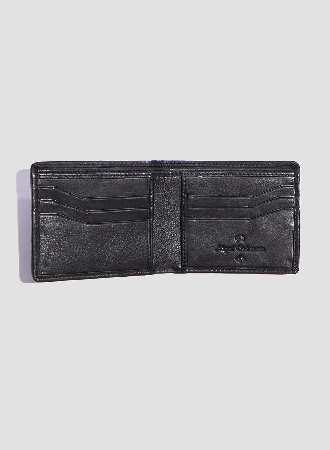 Harris Tweed Leather Bi-Fold Wallet sold by Nigel Cabourn product image thumbnail 3