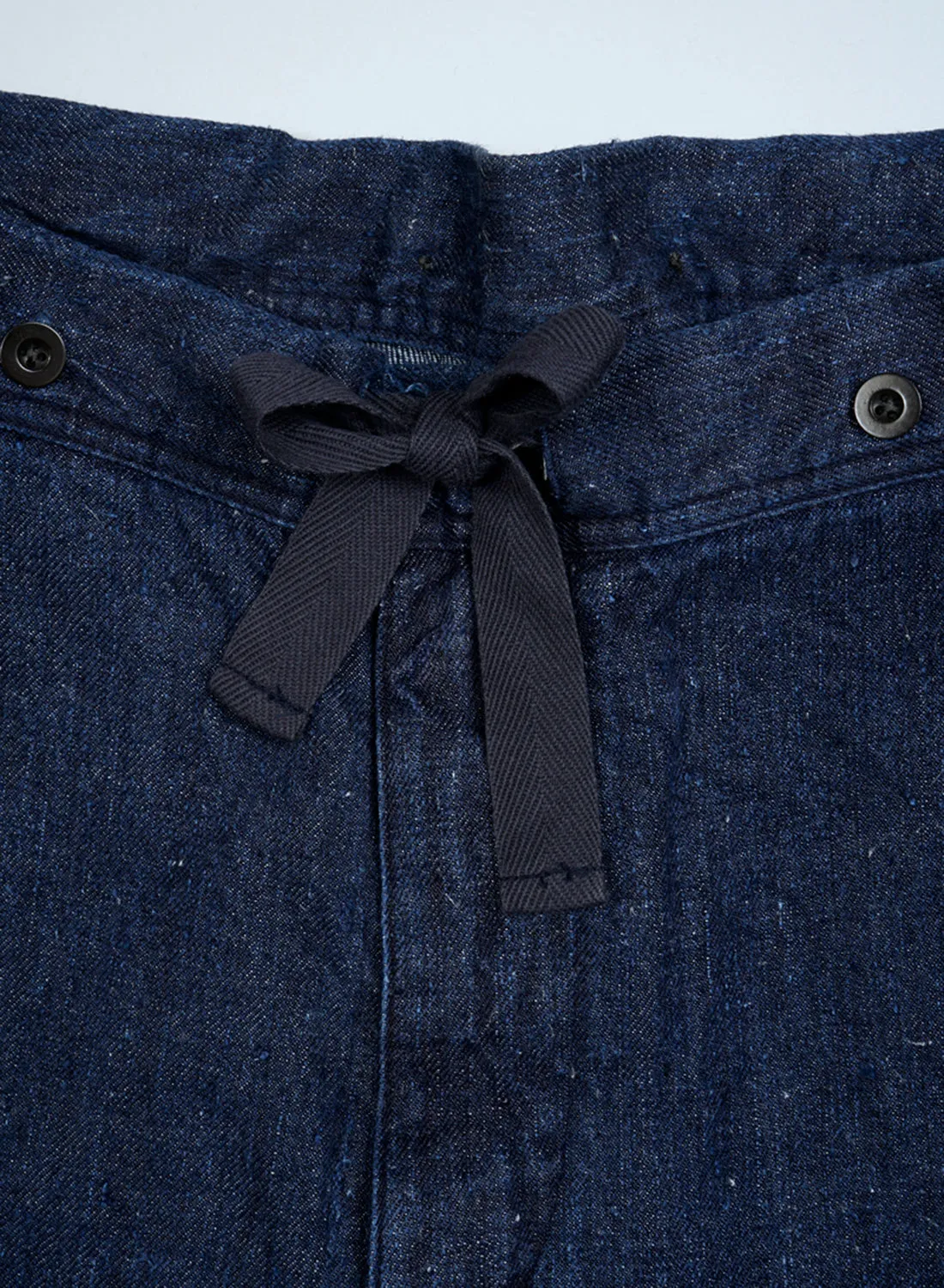 Hospital Pant Hemp Denim in Indigo sold by Nigel Cabourn product image thumbnail 2