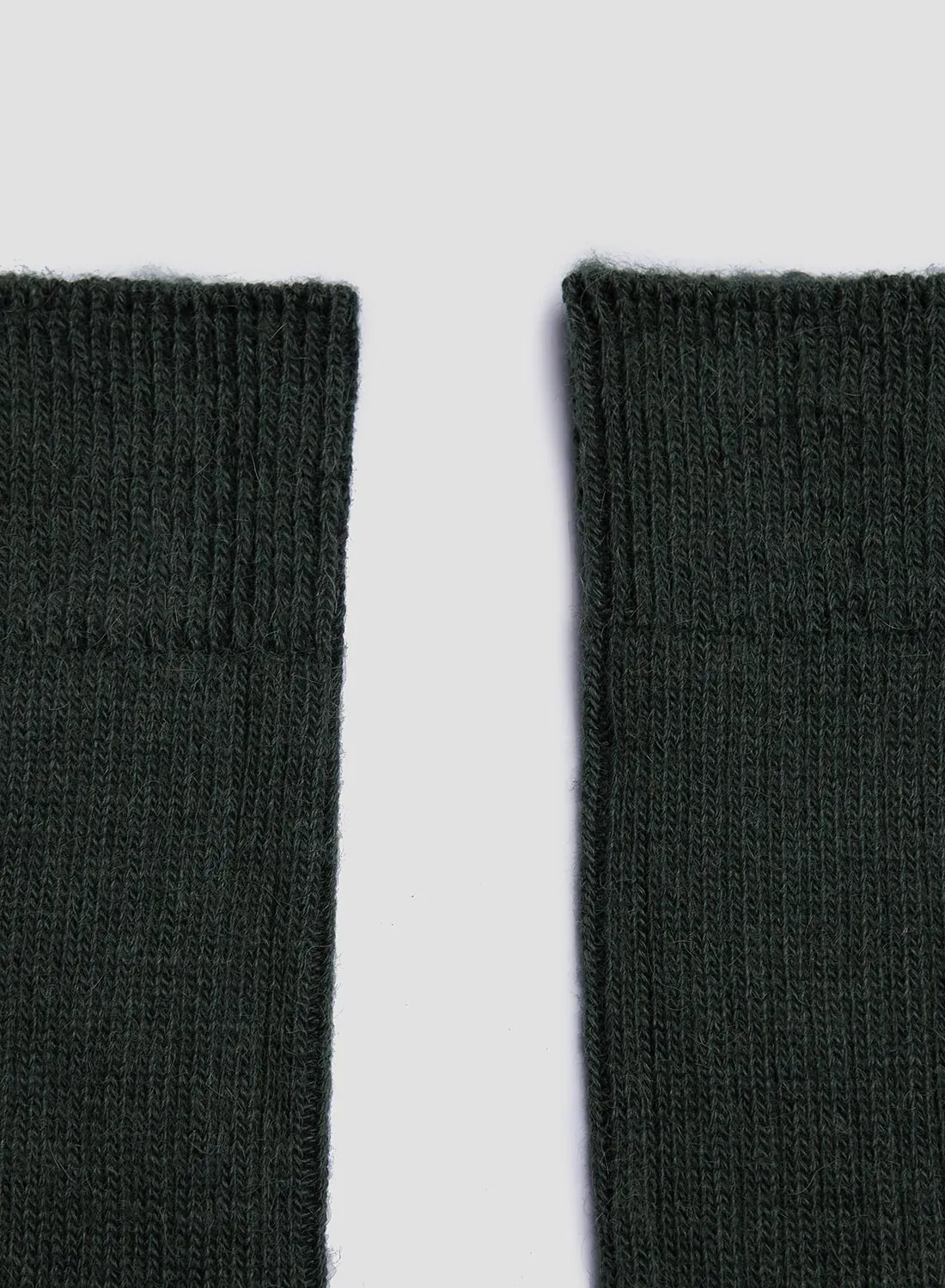 Alpaca Wool Sock in Green sold by Nigel Cabourn product image thumbnail 4