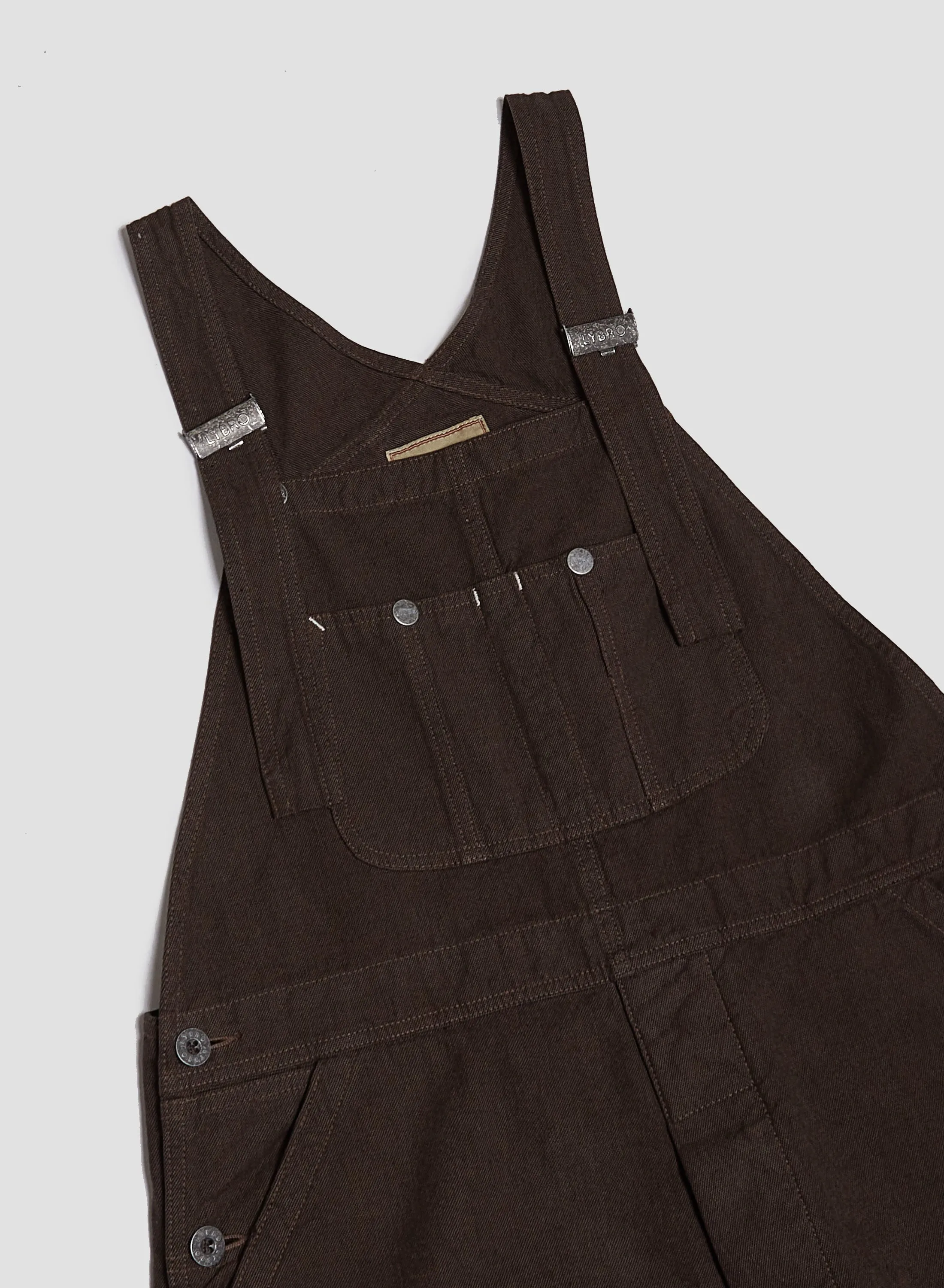 New Dungaree Broken Twill in Brown sold by Nigel Cabourn product image thumbnail 5