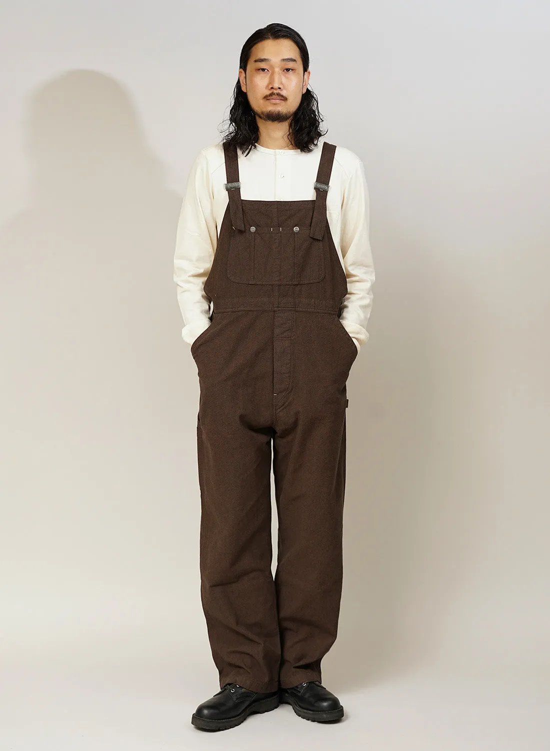 New Dungaree Broken Twill in Brown sold by Nigel Cabourn product image thumbnail 2