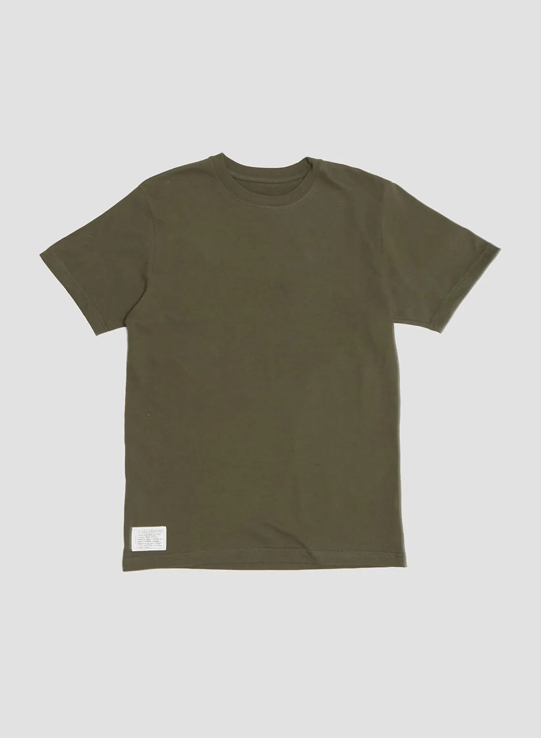Heavy Duty Athletic T-Shirt in Olive Drab sold by Nigel Cabourn
