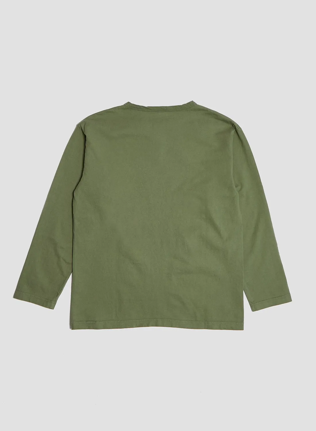 9.5oz 40's USMC Long Sleeve Shirt in Green sold by Nigel Cabourn product image thumbnail 3