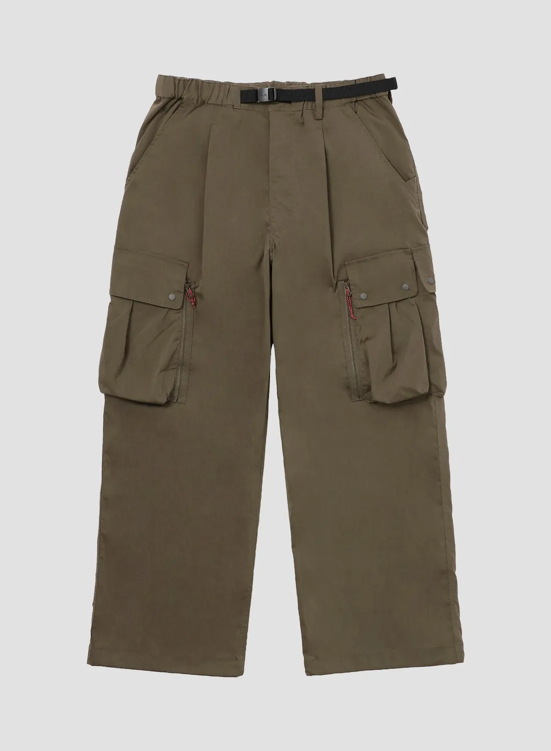 Nanga Hinoc Ripstop Field Cargo Pants in Army Green sold by Nigel Cabourn