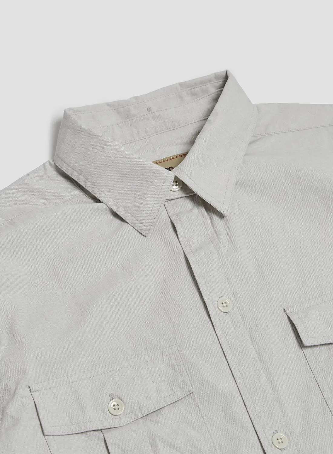 Tunic Shirt in Natural sold by Nigel Cabourn product image thumbnail 5
