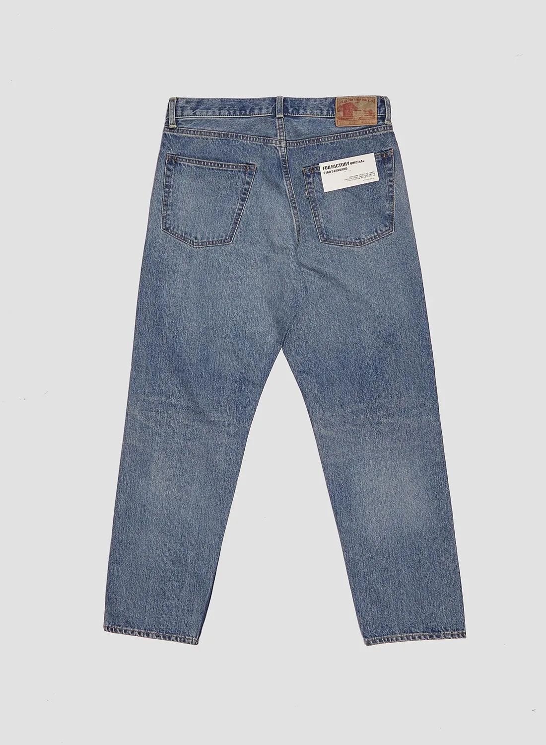 FOB Factory Selvedge 66 Denim 5P Washed Indigo sold by Nigel Cabourn product image thumbnail 5