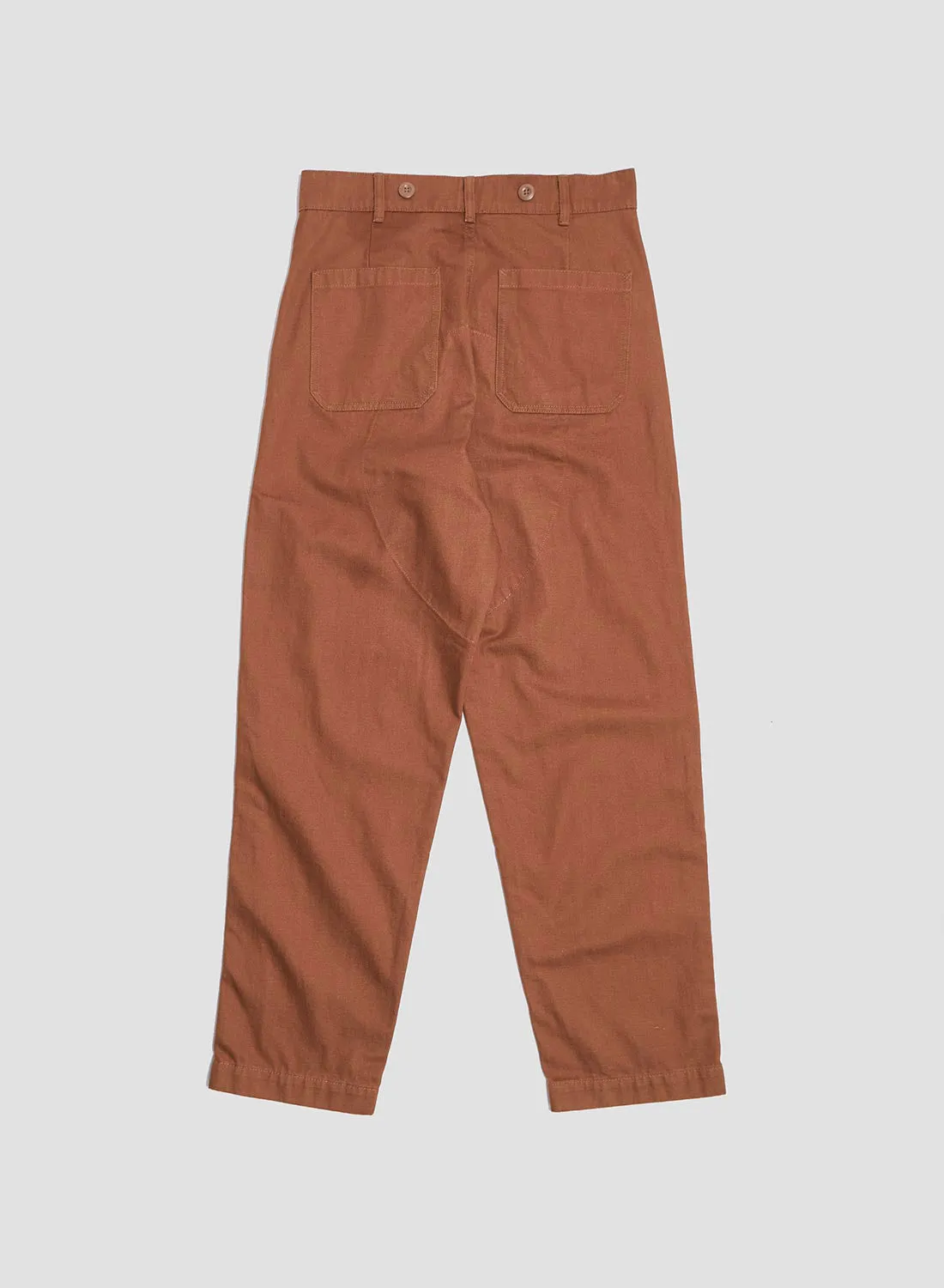 6 Pocket Pant Heavy Cotton in Brown sold by Nigel Cabourn product image thumbnail 4