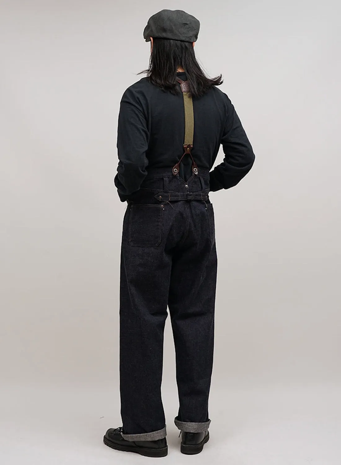 Railman Denim Pant in Indigo sold by Nigel Cabourn product image thumbnail 3