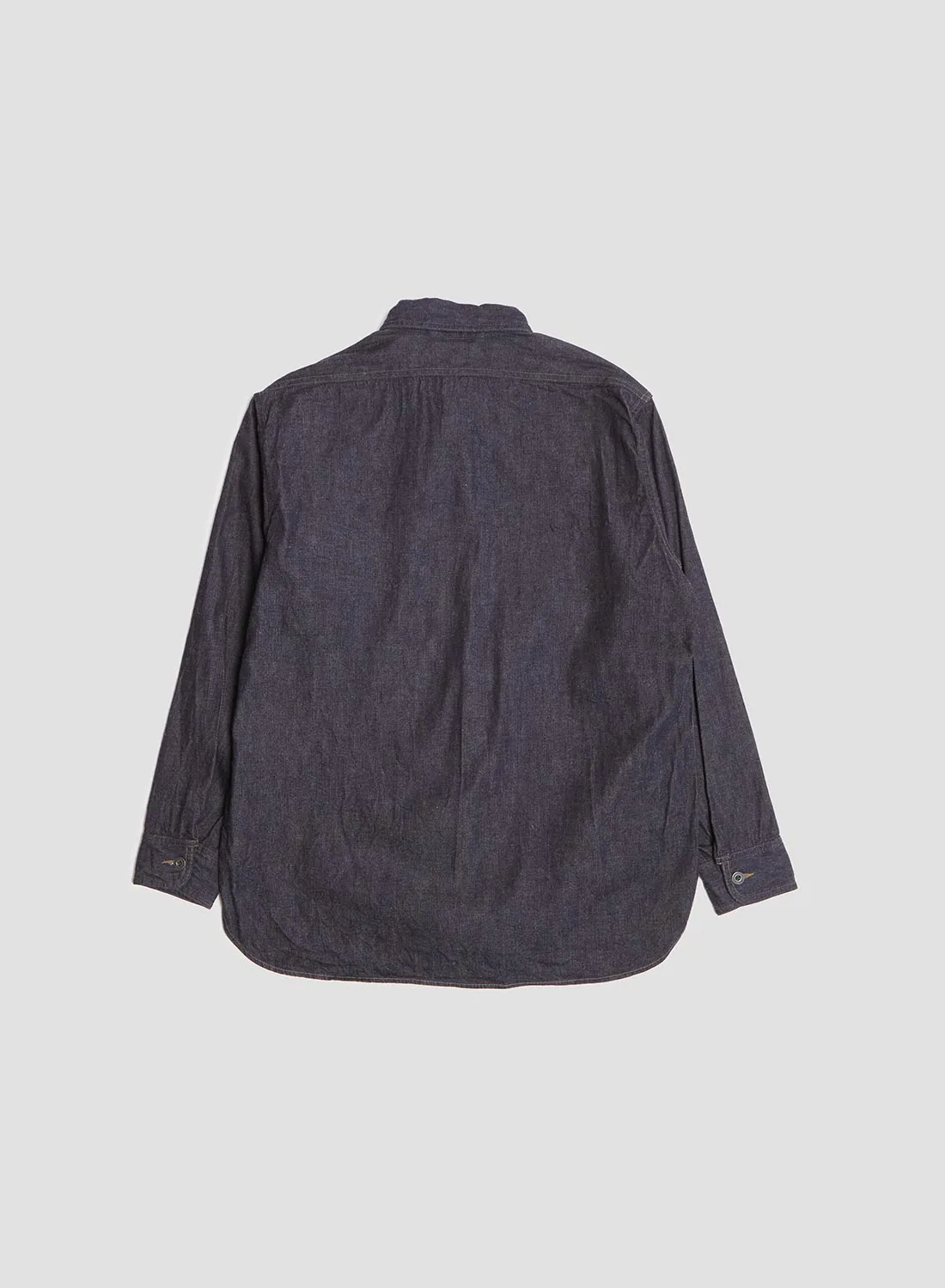 Pullover Shirt 10oz Denim in Indigo sold by Nigel Cabourn product image thumbnail 3