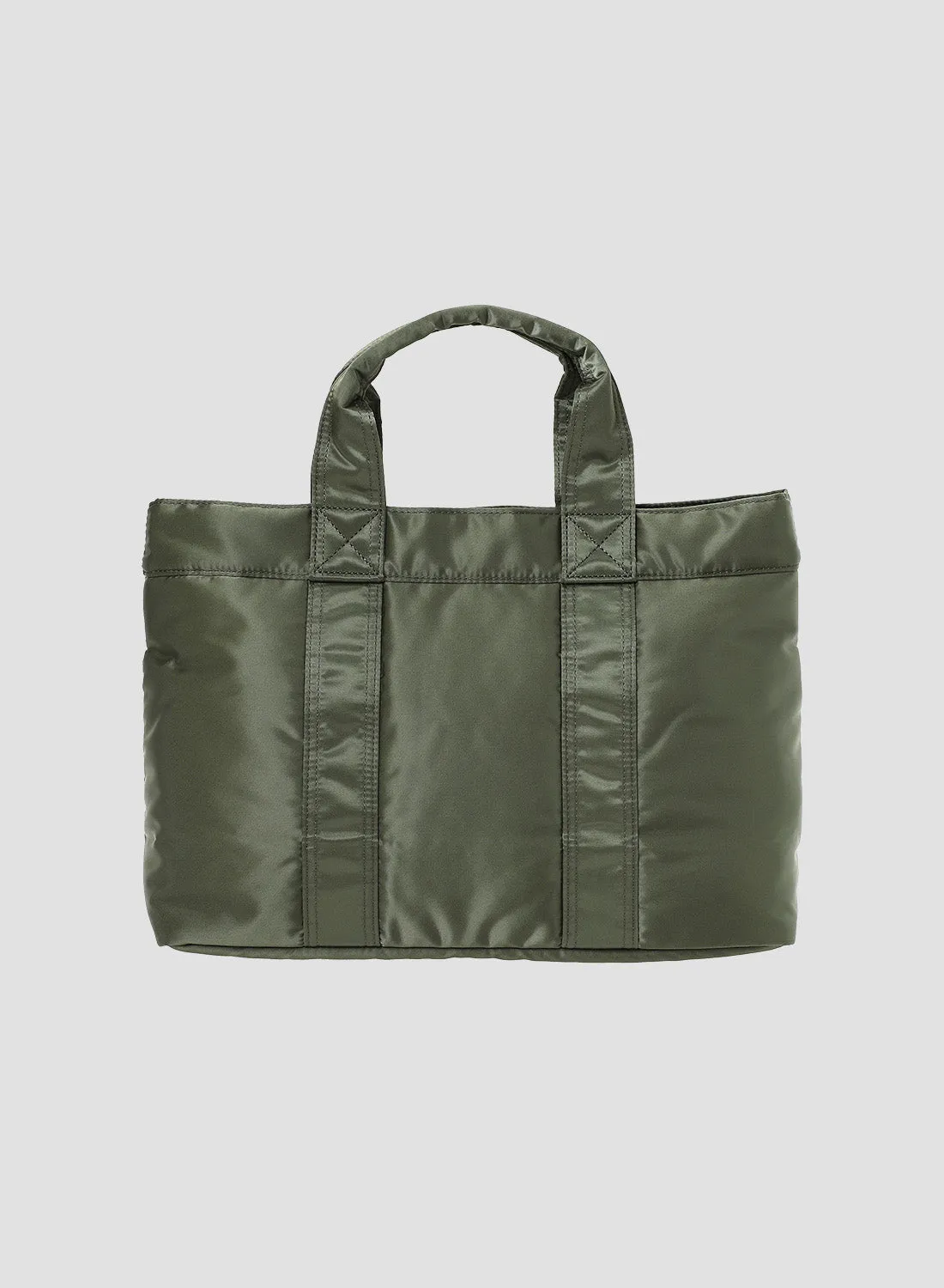 Porter-Yoshida & Co Tanker Tote Bag in Sage Green sold by Nigel Cabourn product image thumbnail 5