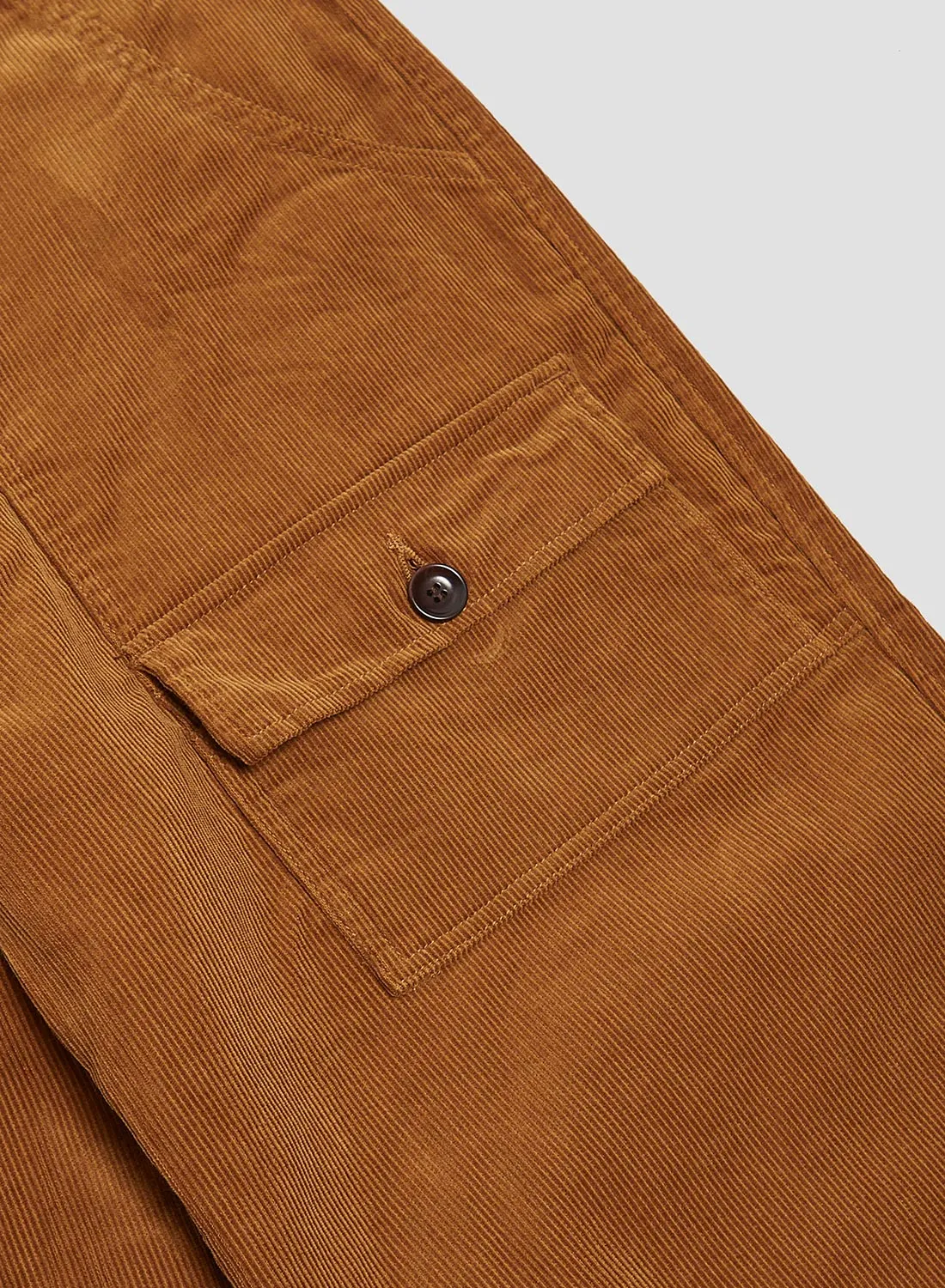 FOB Factory Corduroy Bush Pants Khaki sold by Nigel Cabourn product image thumbnail 3