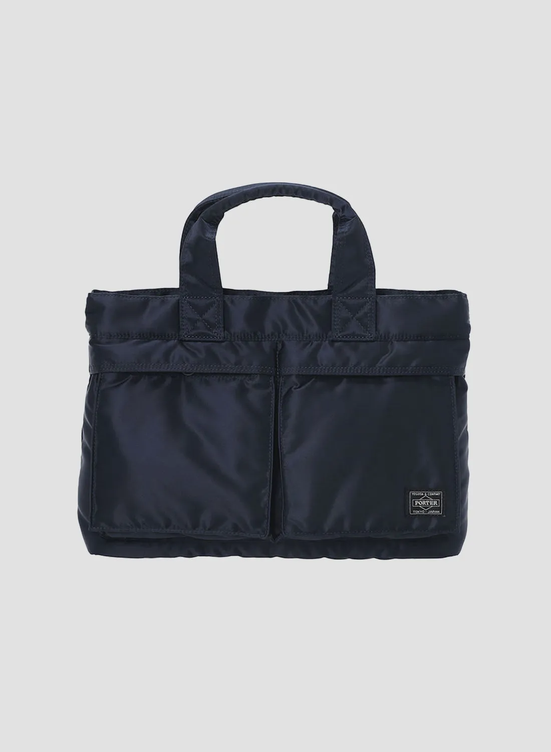 Porter-Yoshida & Co Tanker Tote Bag in Iron Blue sold by Nigel Cabourn product image thumbnail 3
