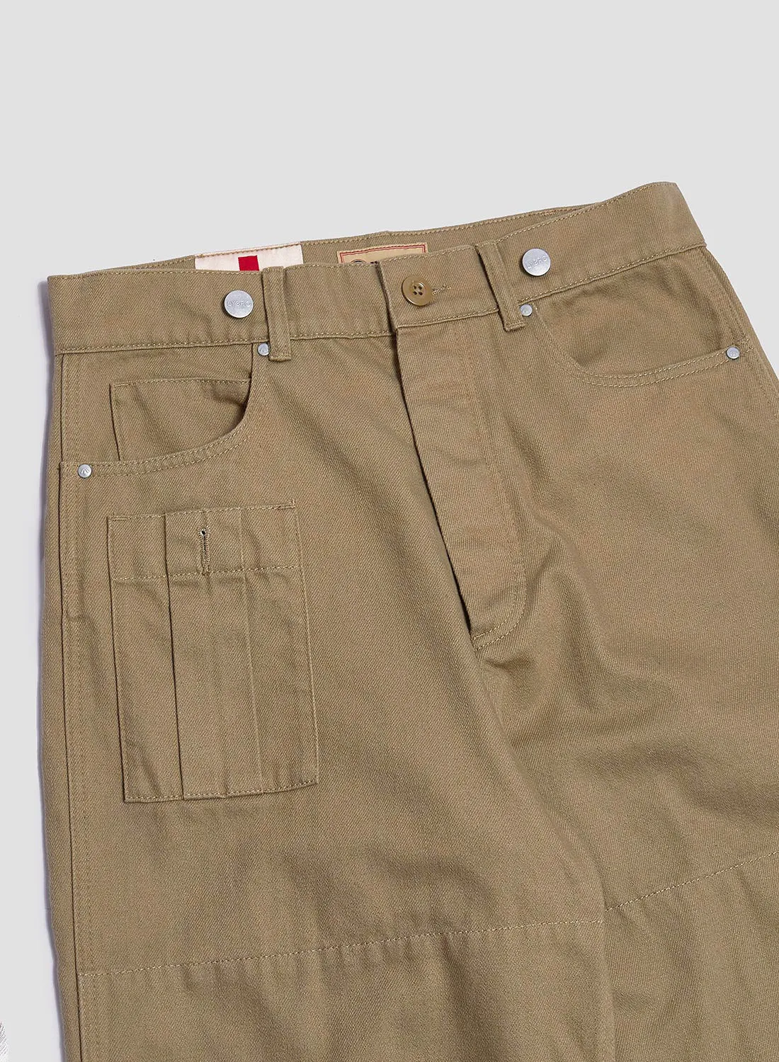 6 Pocket Pant Heavy Cotton in Army sold by Nigel Cabourn product image thumbnail 5