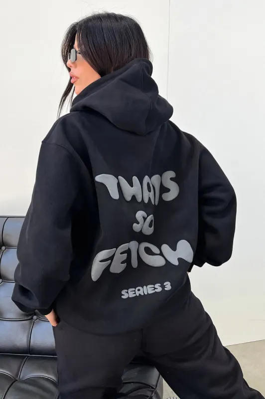 Series 3 Hoodie - Black sold by Thats So Fetch