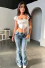 Nava Low Rise Denim Jeans - Blue Denim sold by Thats So Fetch