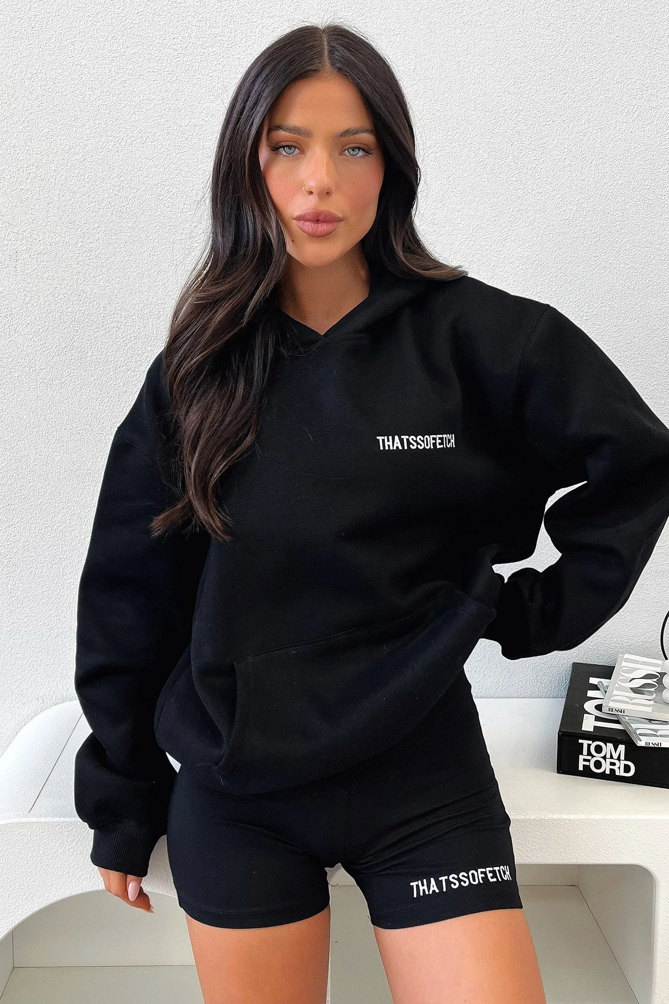 Jaska Hoodie - Black sold by Thats So Fetch product image thumbnail 4