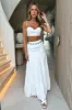 Calamar Maxi Skirt - White sold by Thats So Fetch
