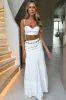 Calamar Maxi Skirt - White sold by Thats So Fetch