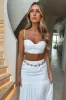 Calamar Maxi Skirt - White sold by Thats So Fetch