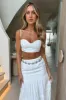 Calamar Maxi Skirt - White sold by Thats So Fetch