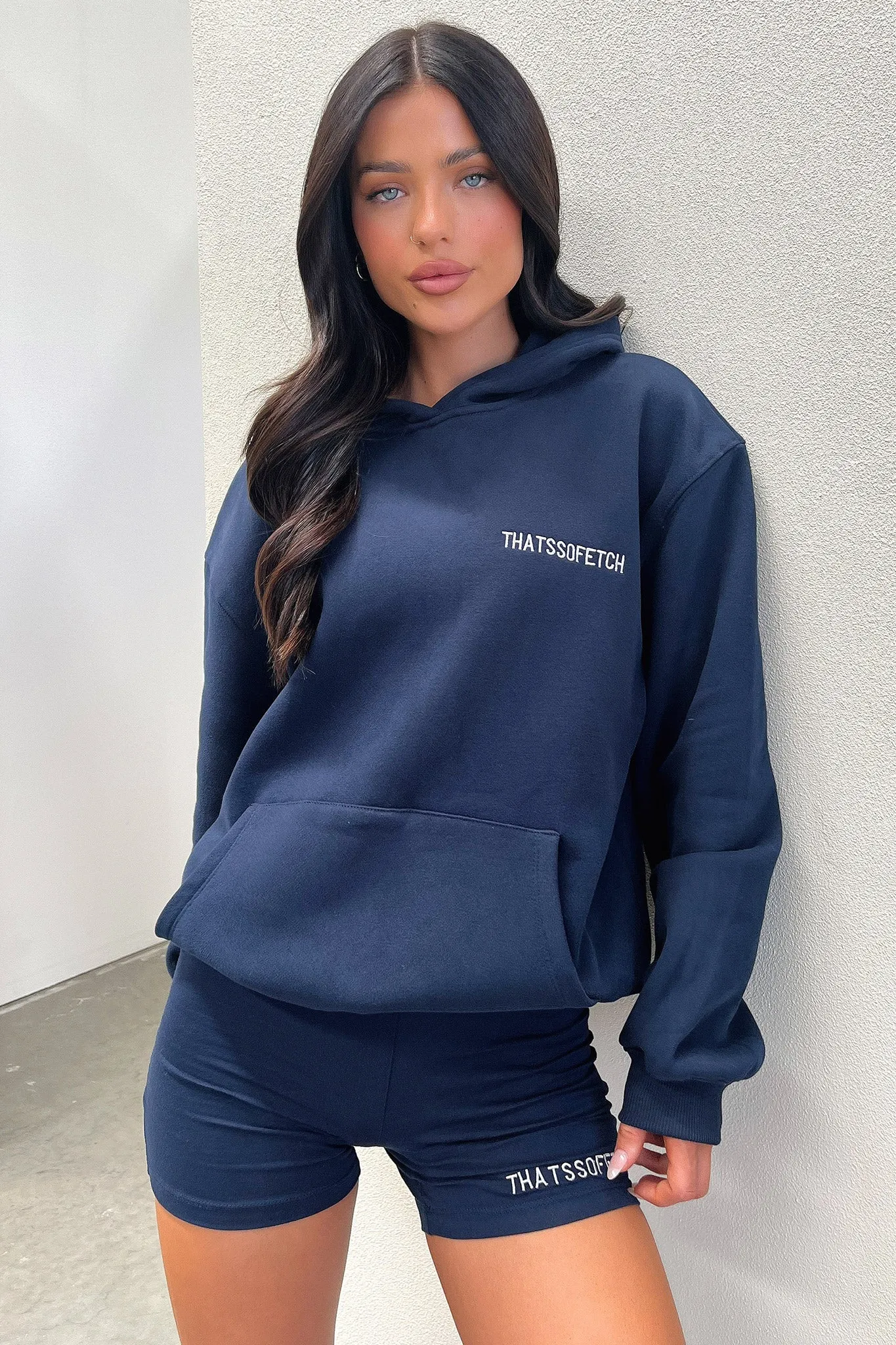 Jaska Hoodie - Navy sold by Thats So Fetch product image thumbnail 3