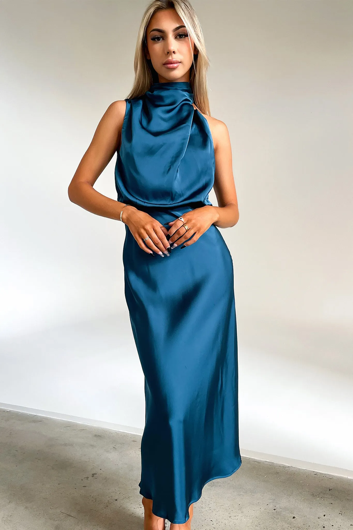 Santorini Maxi Dress - Emerald sold by Thats So Fetch