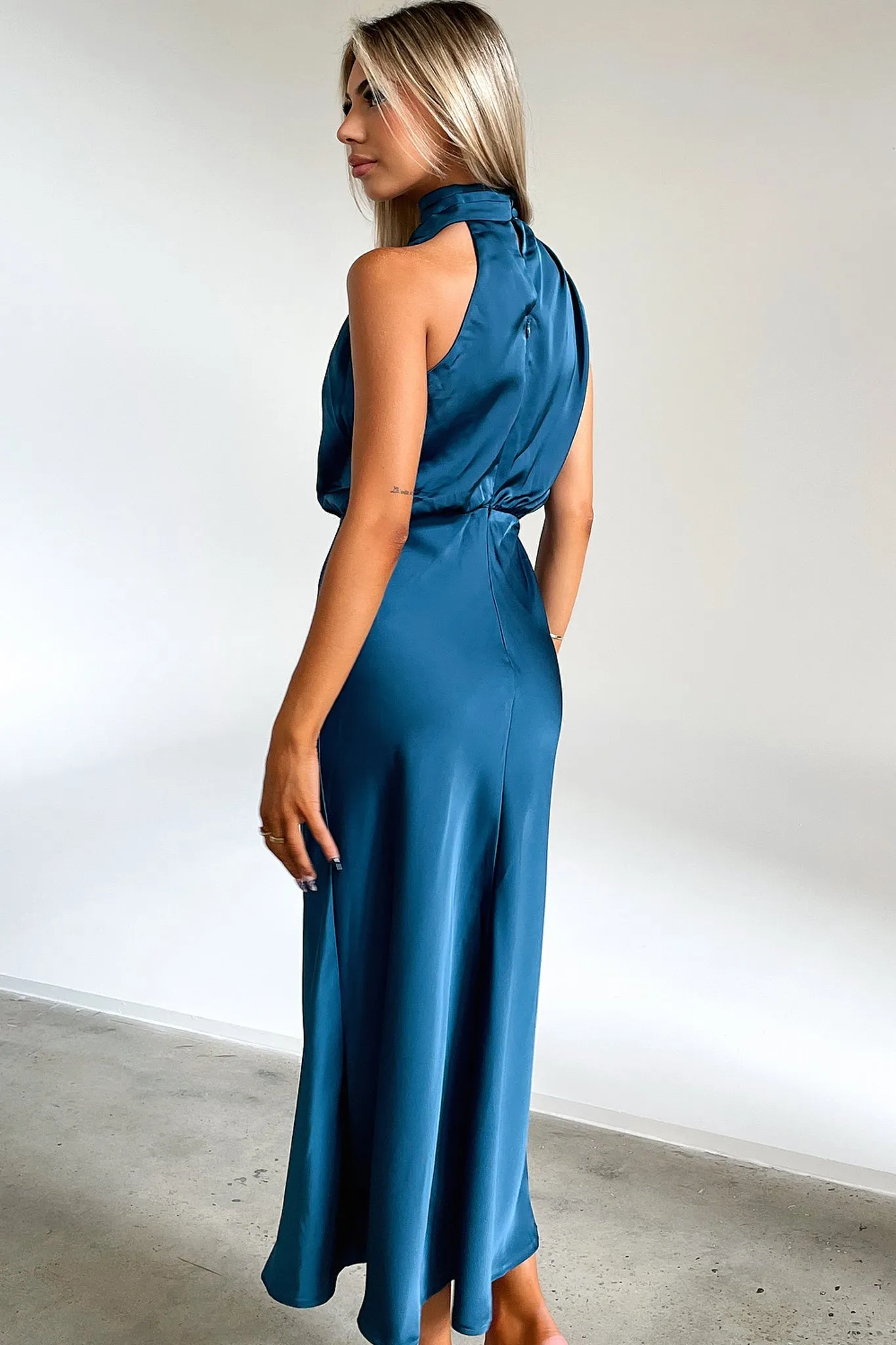 Santorini Maxi Dress - Emerald sold by Thats So Fetch product image thumbnail 5