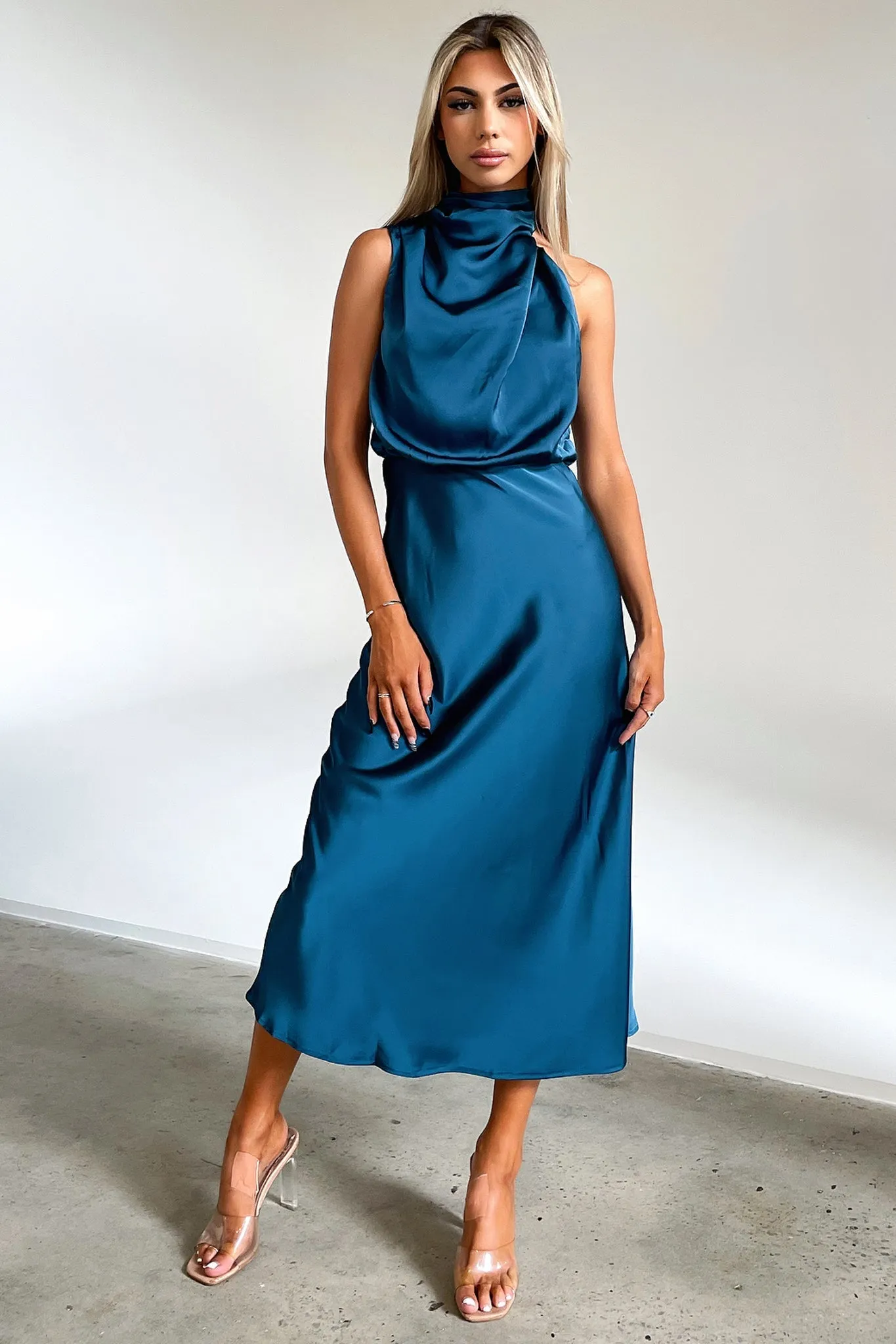 Santorini Maxi Dress - Emerald sold by Thats So Fetch product image thumbnail 2