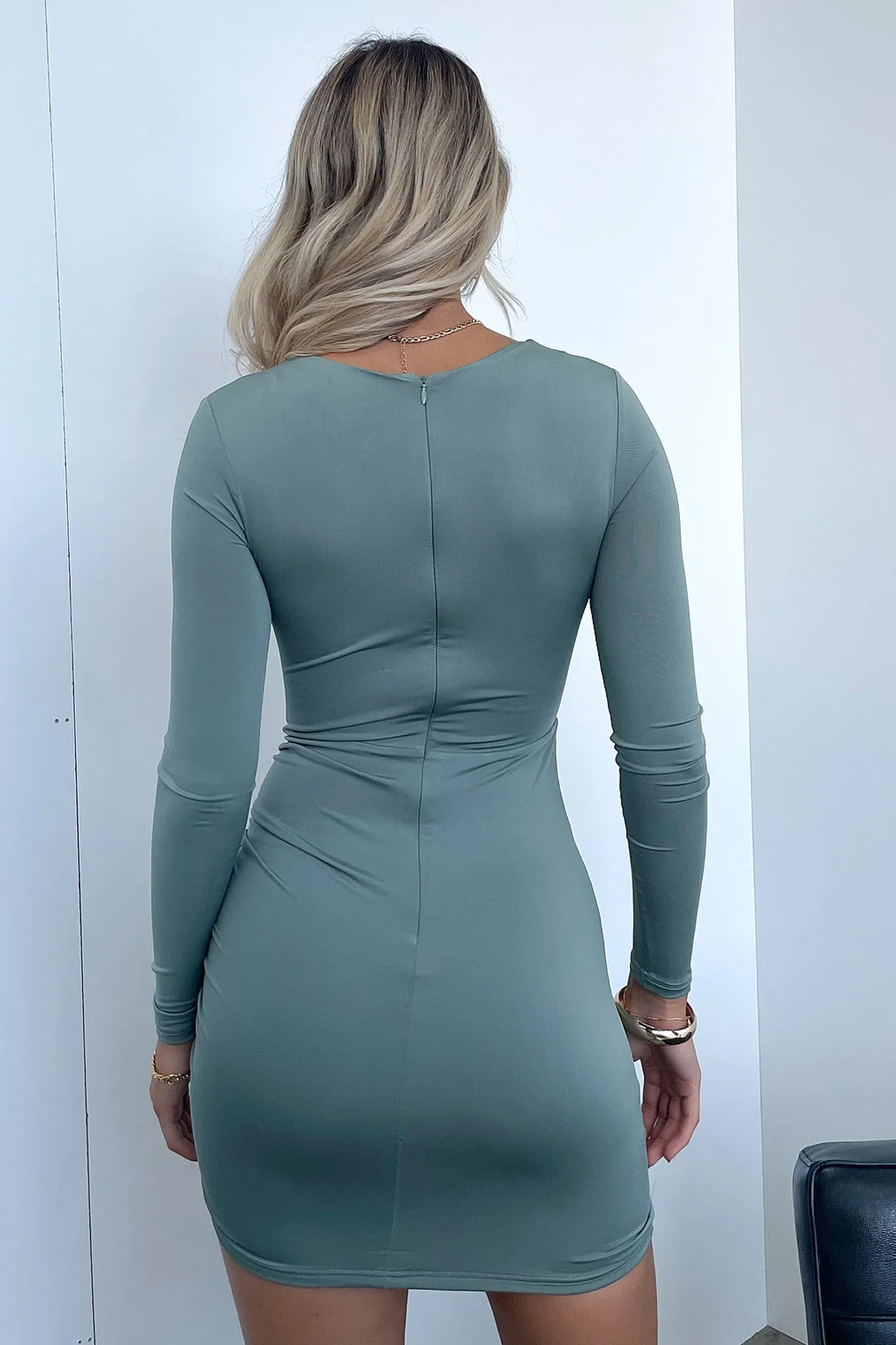 Scorpion Dress - Khaki sold by Thats So Fetch product image thumbnail 3