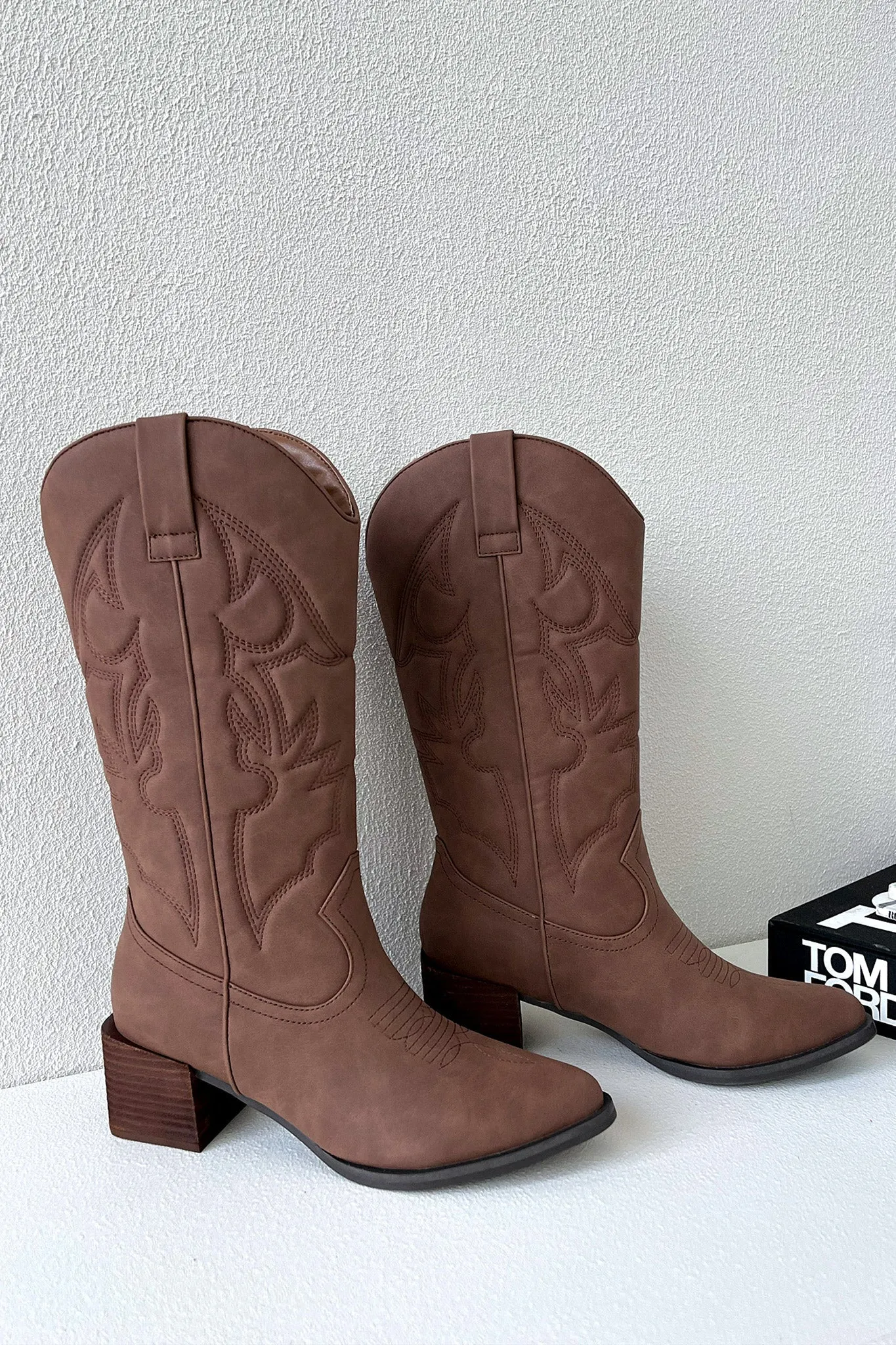 Jagger Cowboy Boots - Cocoa sold by Thats So Fetch product image thumbnail 3