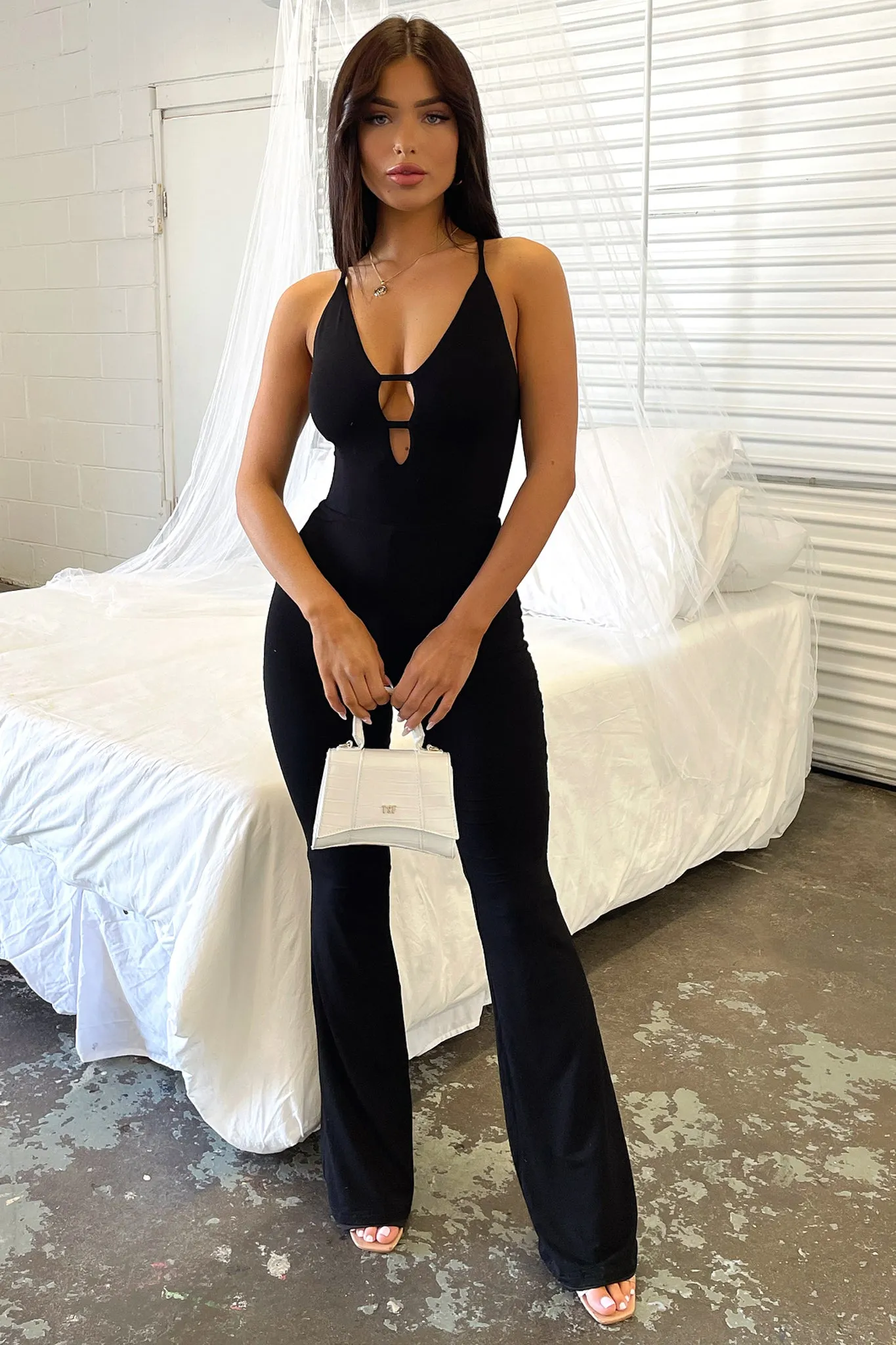 Saffron Jumpsuit - Black sold by Thats So Fetch product image thumbnail 4