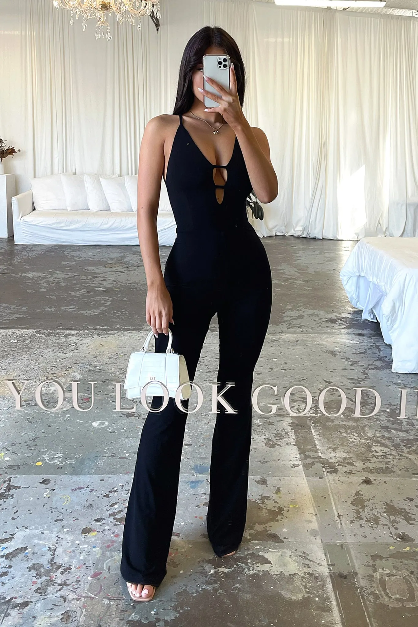 Saffron Jumpsuit - Black sold by Thats So Fetch product image thumbnail 2