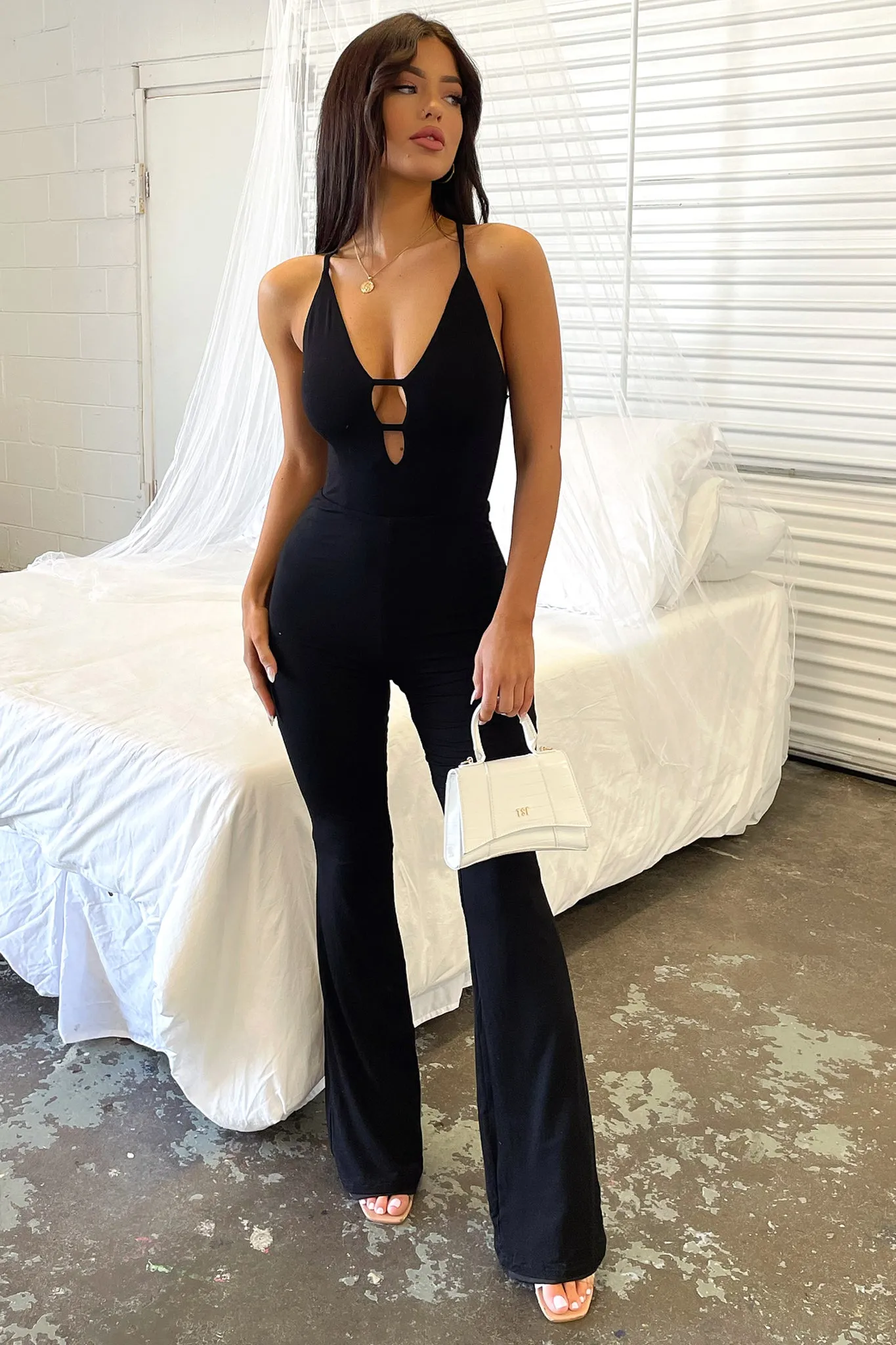 Saffron Jumpsuit - Black sold by Thats So Fetch product image thumbnail 5