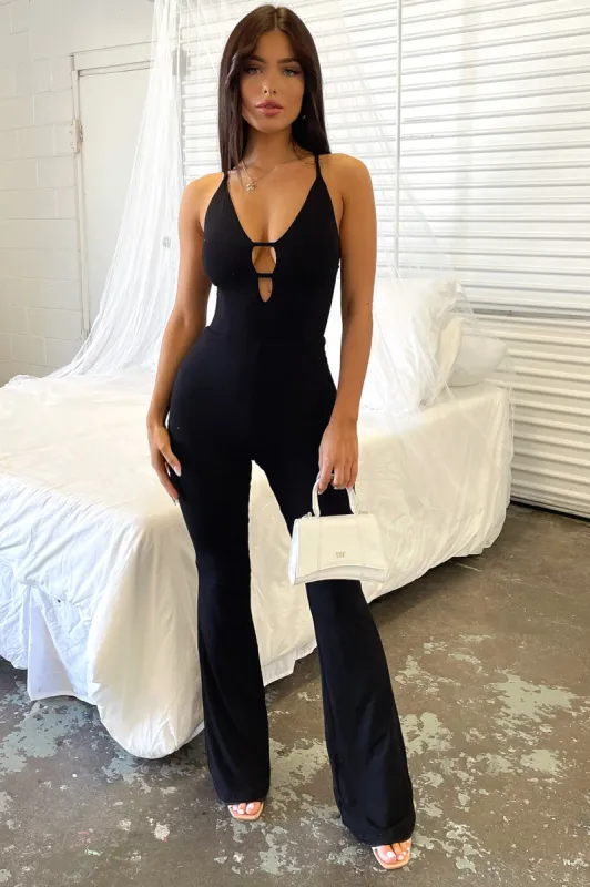 Saffron Jumpsuit - Black sold by Thats So Fetch